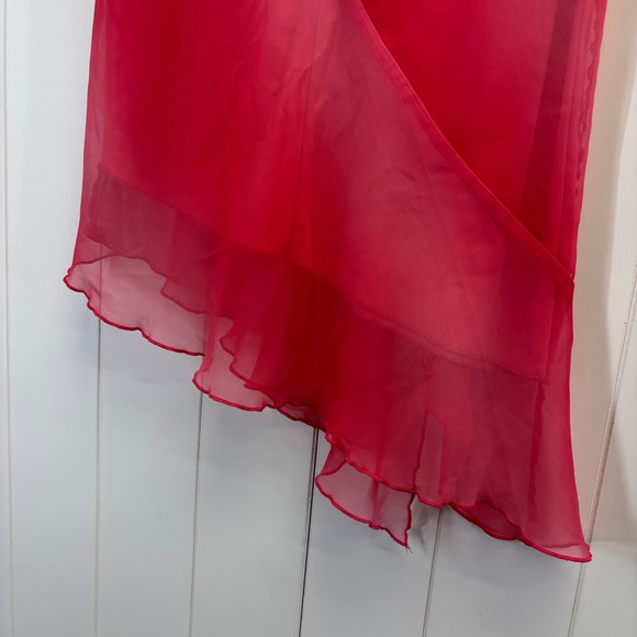 Girl Code Womens Y2K Festival Fairy Ombre Asymmetrical Skirt Size 12 Balletcore - Picture 9 of 10